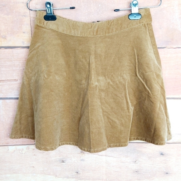 ELEMENT corduroy stretch A-line skirt size 25 - Picture 2 of 8